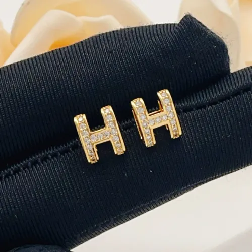 Replica Hermes Earrings For Women #1469092 $34.00 USD for Wholesale