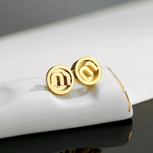 Replica MIU MIU Earrings For Women #1469102 $25.00 USD for Wholesale