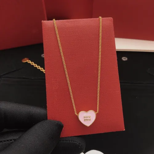 Replica MIU MIU Necklaces #1469145 $27.00 USD for Wholesale