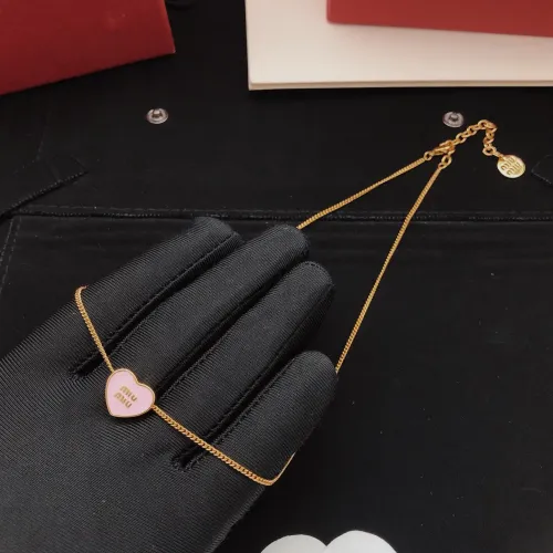 Replica MIU MIU Necklaces #1469145 $27.00 USD for Wholesale