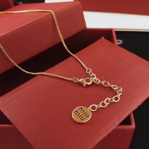 Replica MIU MIU Necklaces #1469145 $27.00 USD for Wholesale