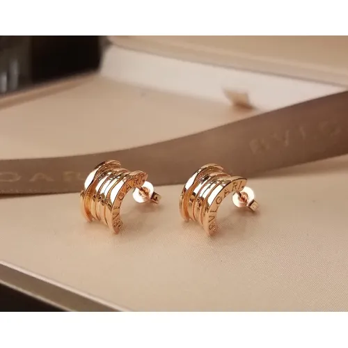 Wholesale Bvlgari Earrings For Women #1469179 $23.00 USD, Wholesale Quality Replica Bvlgari Earrings