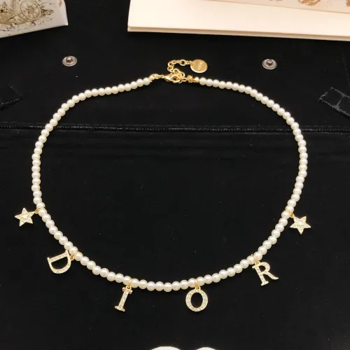 Wholesale Christian Dior Necklaces For Women #1469195 $32.00 USD, Wholesale Quality Replica Christian Dior Necklaces