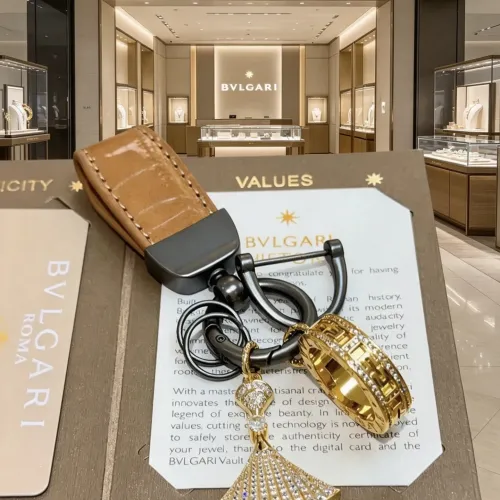 Replica Bvlgari Key Holder And Bag Buckle #1469248 $38.00 USD for Wholesale