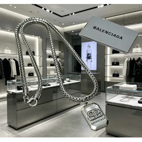 Wholesale Balenciaga Necklaces #1469287 $52.00 USD, Wholesale Quality Replica Balenciaga Necklaces
