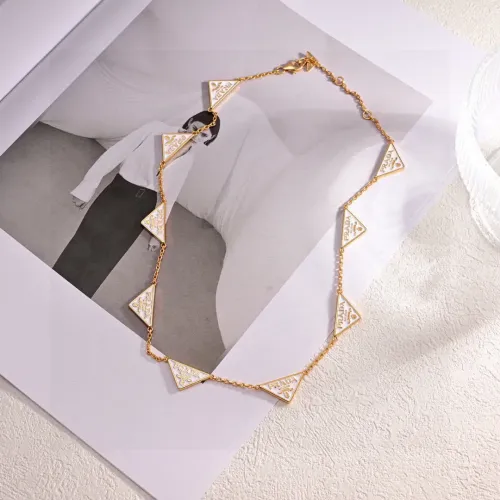 Wholesale Prada Necklaces #1469332 $38.00 USD, Wholesale Quality Replica Prada Necklaces