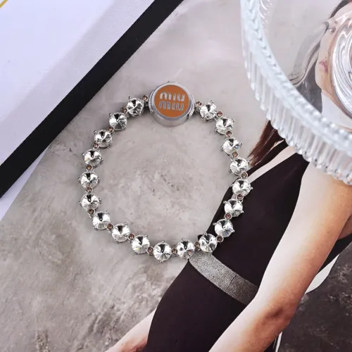 Wholesale MIU MIU Bracelets For Women #1469338 $39.00 USD, Wholesale Quality Replica MIU MIU Bracelets