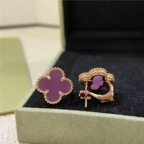 Wholesale Van Cleef &amp; Arpels Earrings For Women #1469416 $48.00 USD, Wholesale Quality Replica Van Cleef &amp; Arpels Earrings