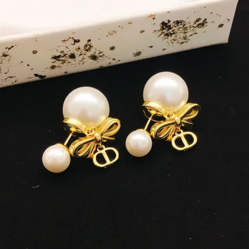 Replica Christian Dior Earrings For Women #1469510 $27.00 USD for Wholesale