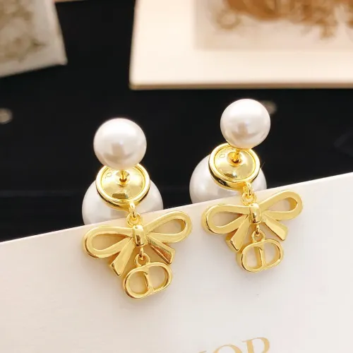 Replica Christian Dior Earrings For Women #1469510 $27.00 USD for Wholesale