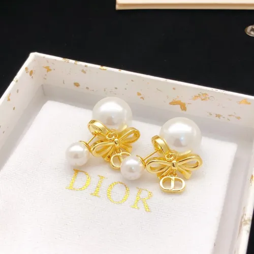 Replica Christian Dior Earrings For Women #1469510 $27.00 USD for Wholesale