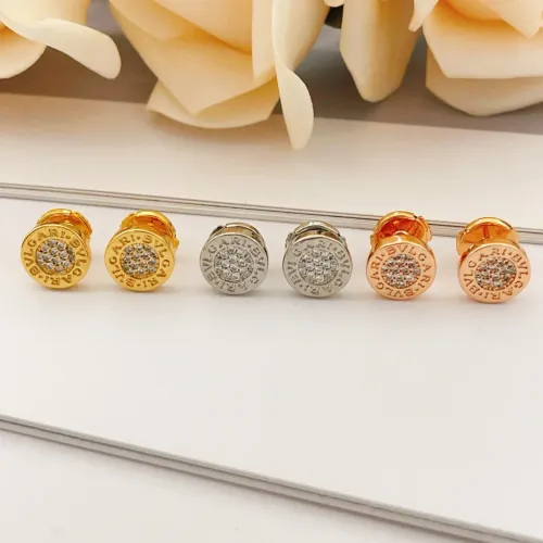 Replica Bvlgari Earrings For Women #1469567 $25.00 USD for Wholesale