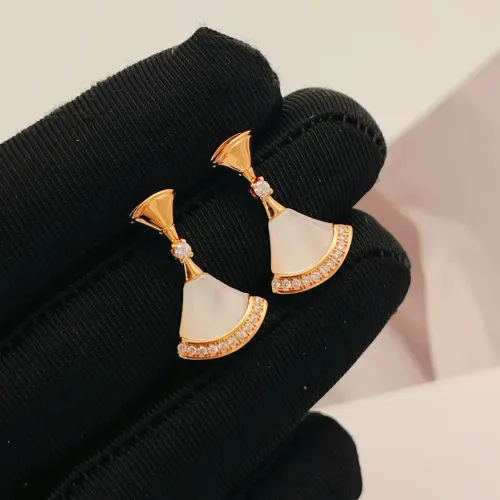 Replica Bvlgari Earrings For Women #1469573 $32.00 USD for Wholesale