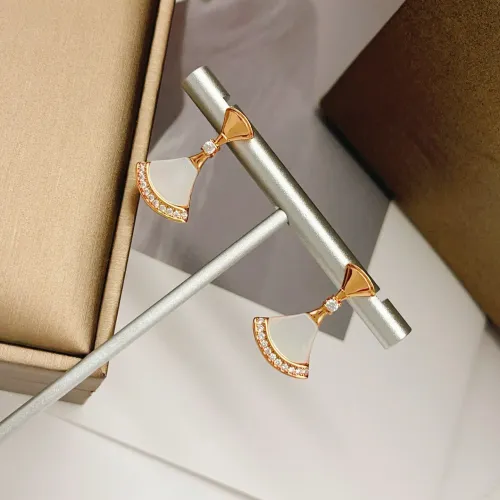 Replica Bvlgari Earrings For Women #1469573 $32.00 USD for Wholesale
