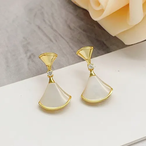 Wholesale Bvlgari Earrings For Women #1469574 $32.00 USD, Wholesale Quality Replica Bvlgari Earrings