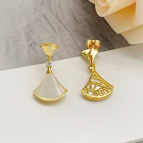 Replica Bvlgari Earrings For Women #1469574 $32.00 USD for Wholesale