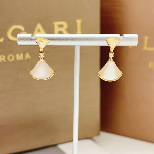 Replica Bvlgari Earrings For Women #1469574 $32.00 USD for Wholesale