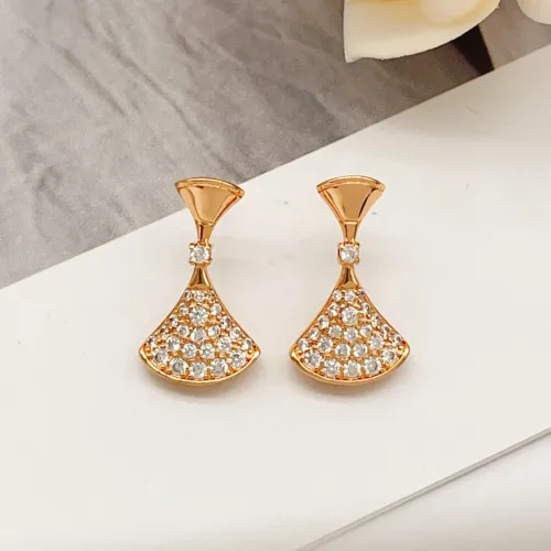 Wholesale Bvlgari Earrings For Women #1469576 $32.00 USD, Wholesale Quality Replica Bvlgari Earrings