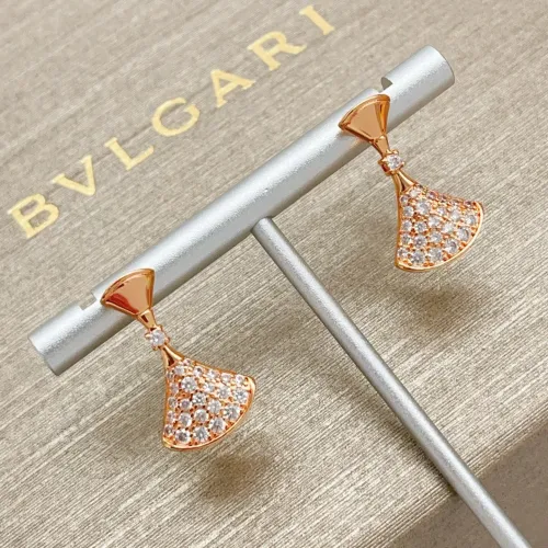 Replica Bvlgari Earrings For Women #1469576 $32.00 USD for Wholesale
