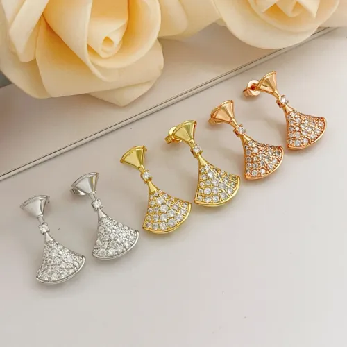 Replica Bvlgari Earrings For Women #1469576 $32.00 USD for Wholesale