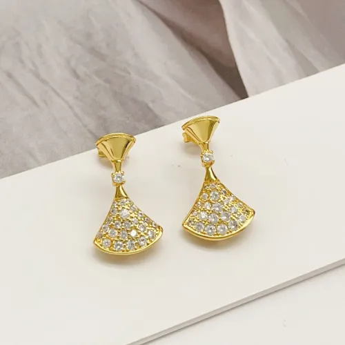 Wholesale Bvlgari Earrings For Women #1469577 $32.00 USD, Wholesale Quality Replica Bvlgari Earrings