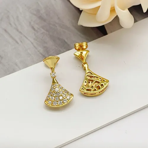 Replica Bvlgari Earrings For Women #1469577 $32.00 USD for Wholesale