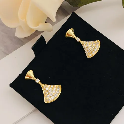 Replica Bvlgari Earrings For Women #1469577 $32.00 USD for Wholesale