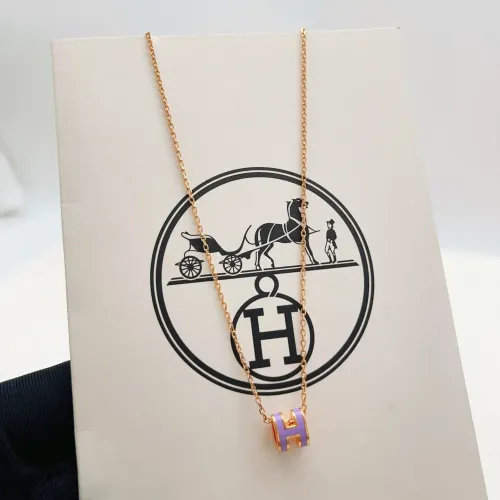 Wholesale Hermes Necklaces #1469593 $27.00 USD, Wholesale Quality Replica Hermes Necklaces