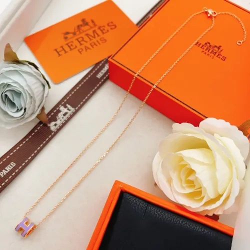 Replica Hermes Necklaces #1469593 $27.00 USD for Wholesale