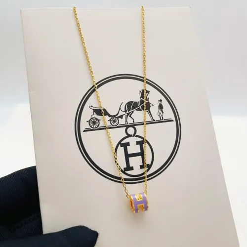 Wholesale Hermes Necklaces #1469594 $27.00 USD, Wholesale Quality Replica Hermes Necklaces