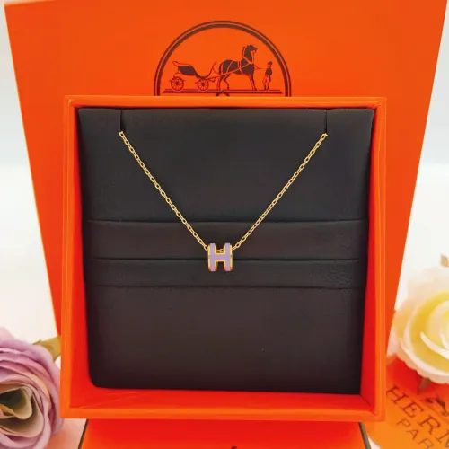 Replica Hermes Necklaces #1469594 $27.00 USD for Wholesale