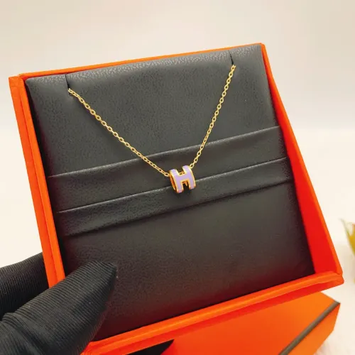 Replica Hermes Necklaces #1469594 $27.00 USD for Wholesale