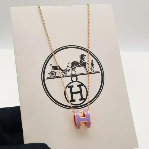 Wholesale Hermes Necklaces #1469596 $27.00 USD, Wholesale Quality Replica Hermes Necklaces