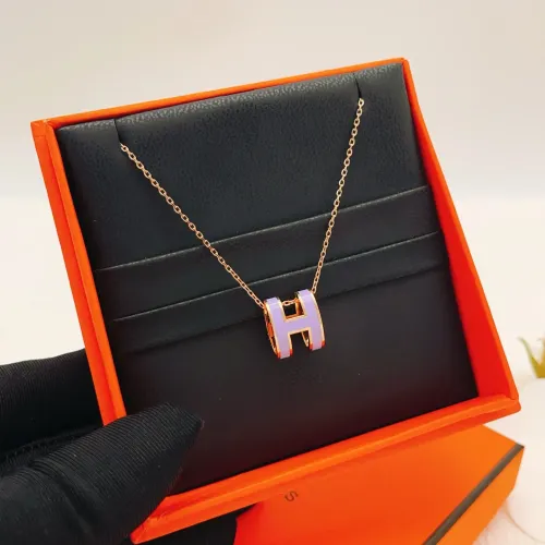 Replica Hermes Necklaces #1469596 $27.00 USD for Wholesale