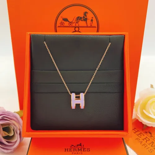 Replica Hermes Necklaces #1469596 $27.00 USD for Wholesale