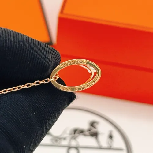 Replica Hermes Necklaces #1469596 $27.00 USD for Wholesale