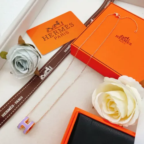 Replica Hermes Necklaces #1469596 $27.00 USD for Wholesale