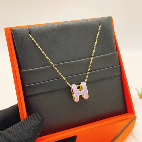 Replica Hermes Necklaces #1469597 $27.00 USD for Wholesale