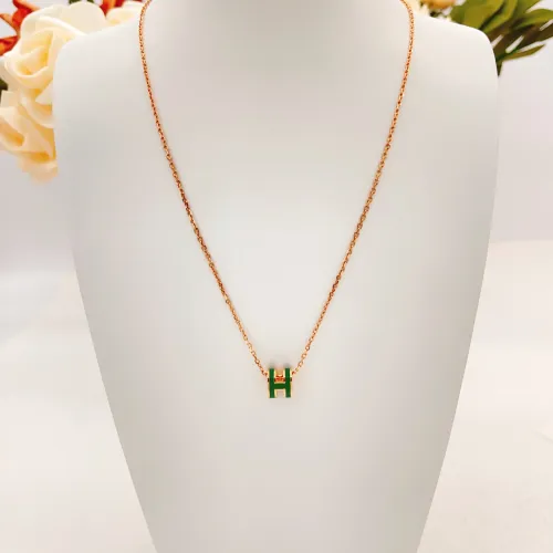 Wholesale Hermes Necklaces #1469599 $27.00 USD, Wholesale Quality Replica Hermes Necklaces