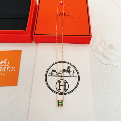 Replica Hermes Necklaces #1469599 $27.00 USD for Wholesale