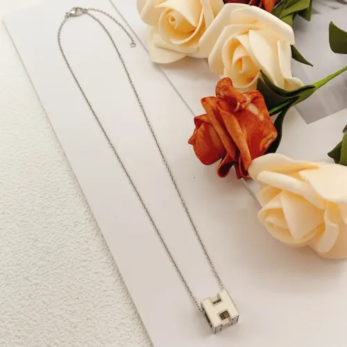 Replica Hermes Necklaces #1469603 $29.00 USD for Wholesale