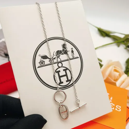 Replica Hermes Necklaces #1469605 $29.00 USD for Wholesale