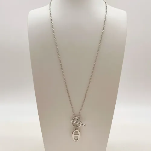 Replica Hermes Necklaces #1469605 $29.00 USD for Wholesale