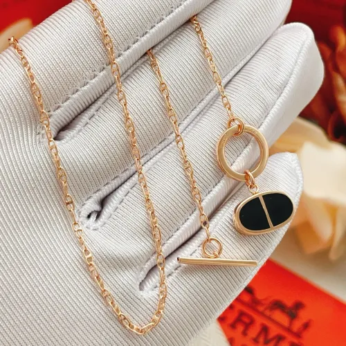 Replica Hermes Necklaces #1469612 $32.00 USD for Wholesale