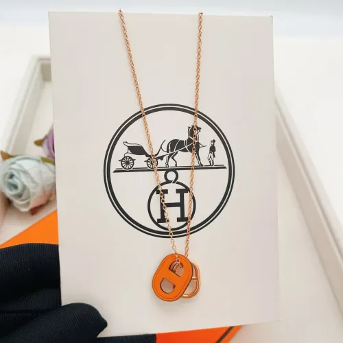 Replica Hermes Necklaces #1469613 $32.00 USD for Wholesale