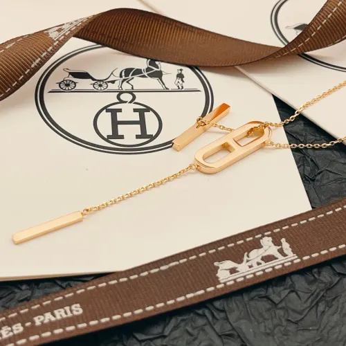 Replica Hermes Necklaces #1469618 $32.00 USD for Wholesale