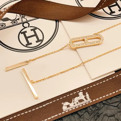 Replica Hermes Necklaces #1469618 $32.00 USD for Wholesale