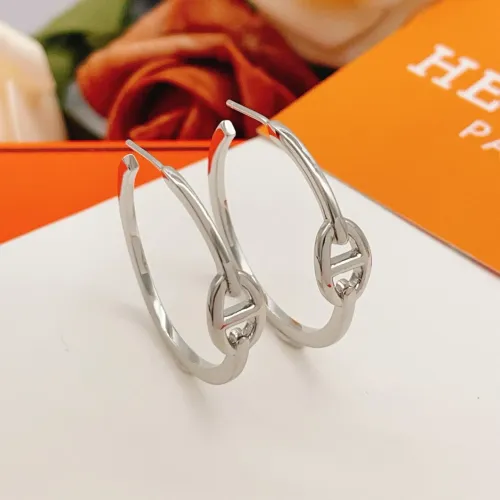 Replica Hermes Earrings For Women #1469620 $29.00 USD for Wholesale