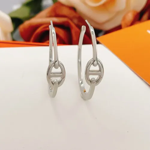 Replica Hermes Earrings For Women #1469620 $29.00 USD for Wholesale