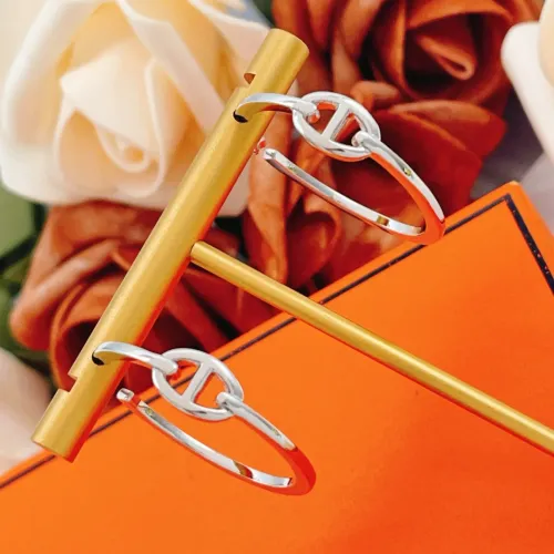 Replica Hermes Earrings For Women #1469620 $29.00 USD for Wholesale